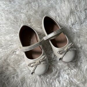 Sugar Kids White Mary Jane Shoes